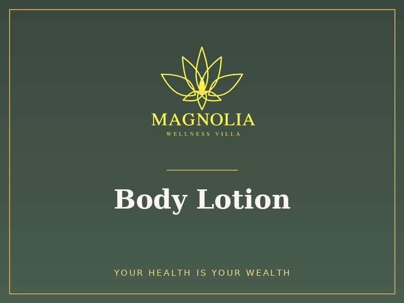 Body Lotion